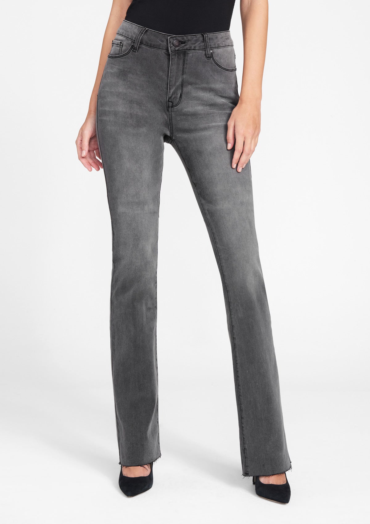 Tall Haley High Waist Bootcut Jeans – Alloy Apparel