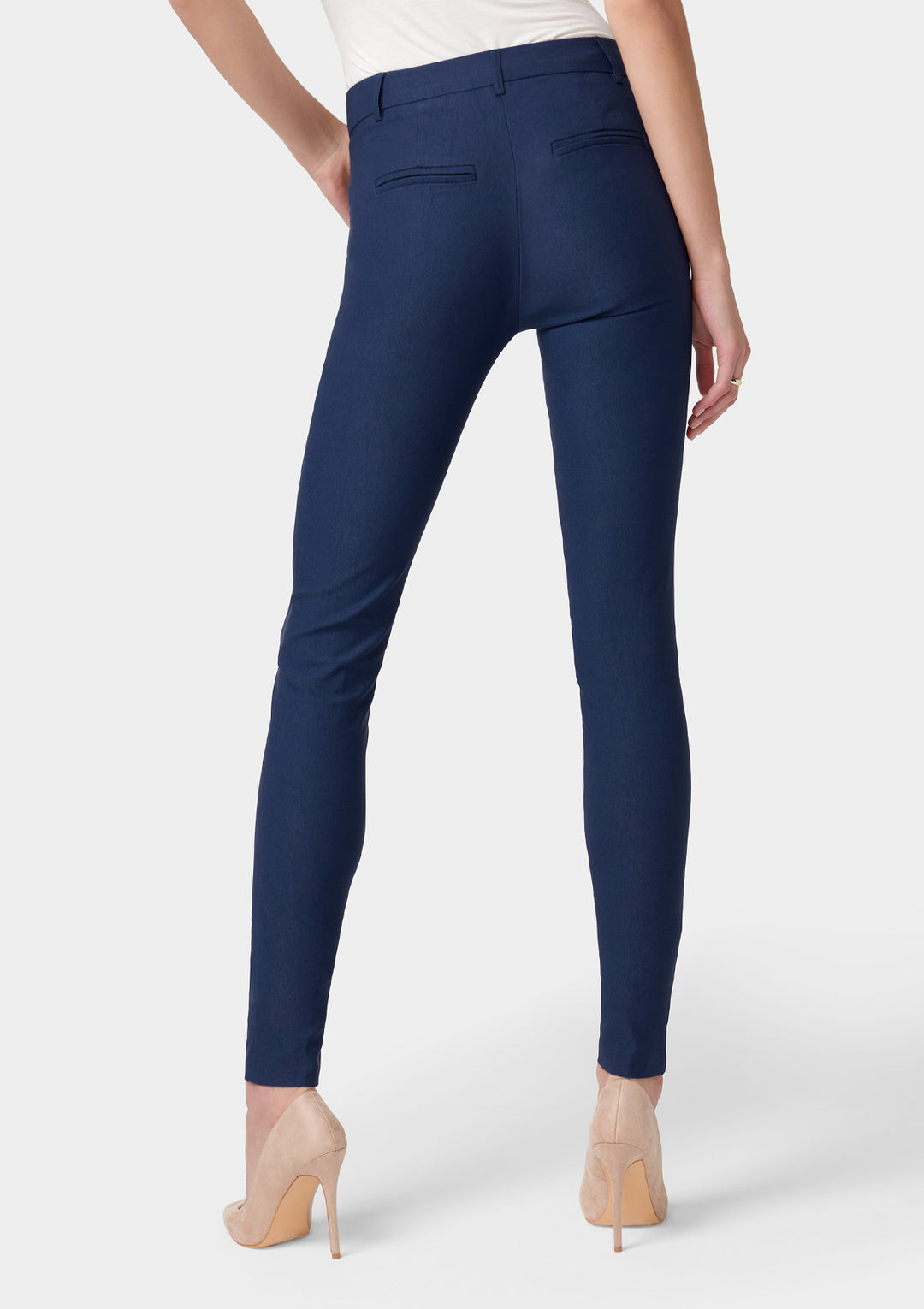 Alloy Apparel Tall Julia Dressy Skinny Pants for Women in Navy Size XS Alloy Apparel Tall Julia Dressy Skinny Pants for Women in Navy Size XS