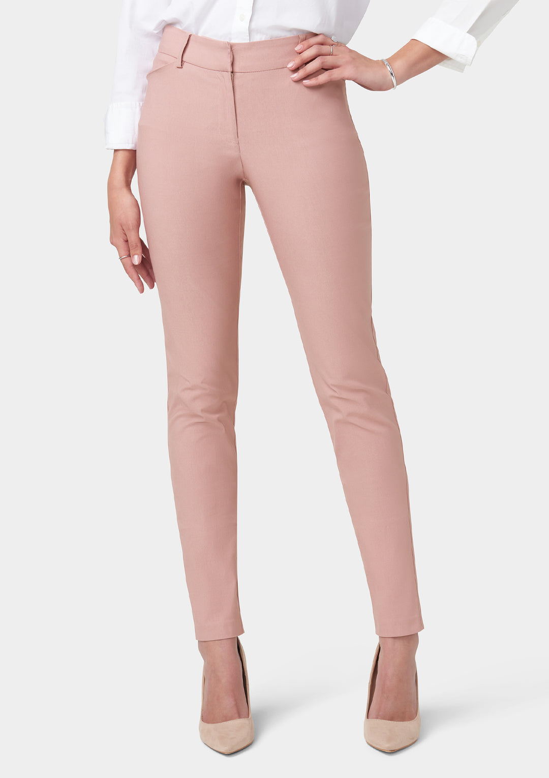 Alloy Apparel Tall Julia Dressy Skinny Pants for Women in Rose Size Small length 37 Alloy Apparel Tall Julia Dressy Skinny Pants for Women in Rose Size Small length 37