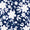 Navy Print Swatch