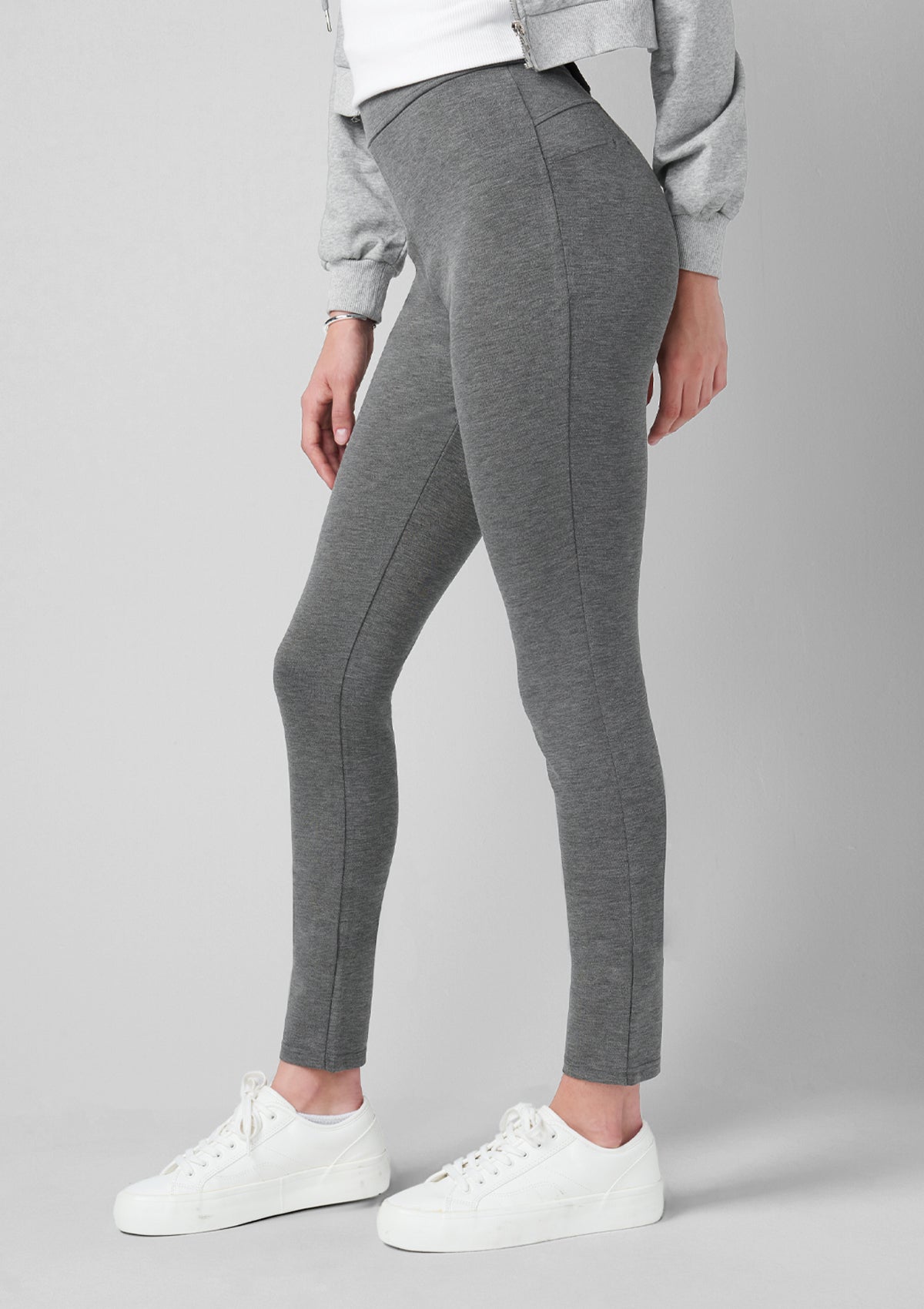 Heather Charcoal Grey