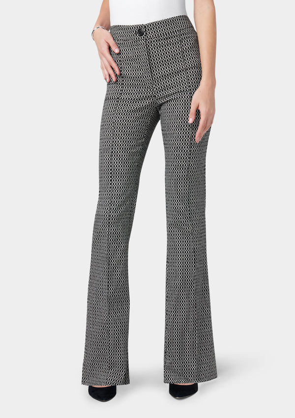 Tall High Waist Flare Dress Pants