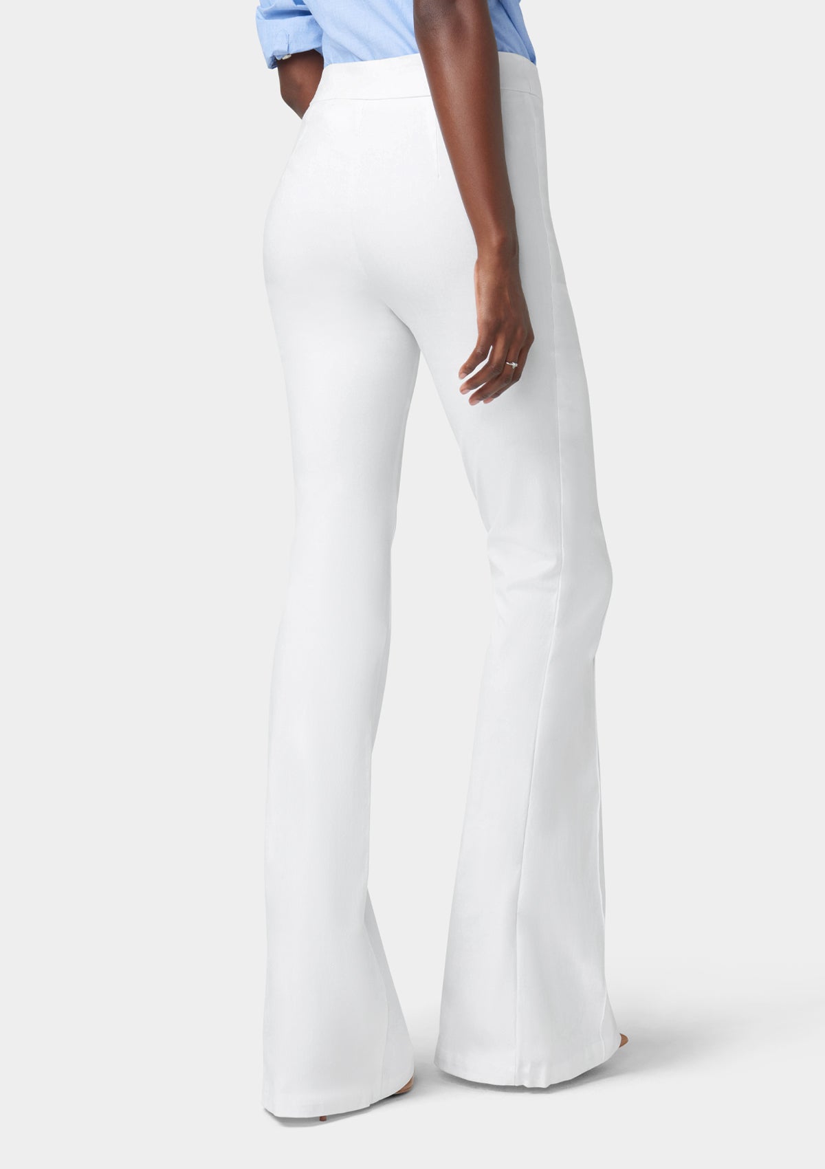 Tall High Waist Flare Dress Pants