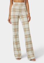 Multi Plaid Beige