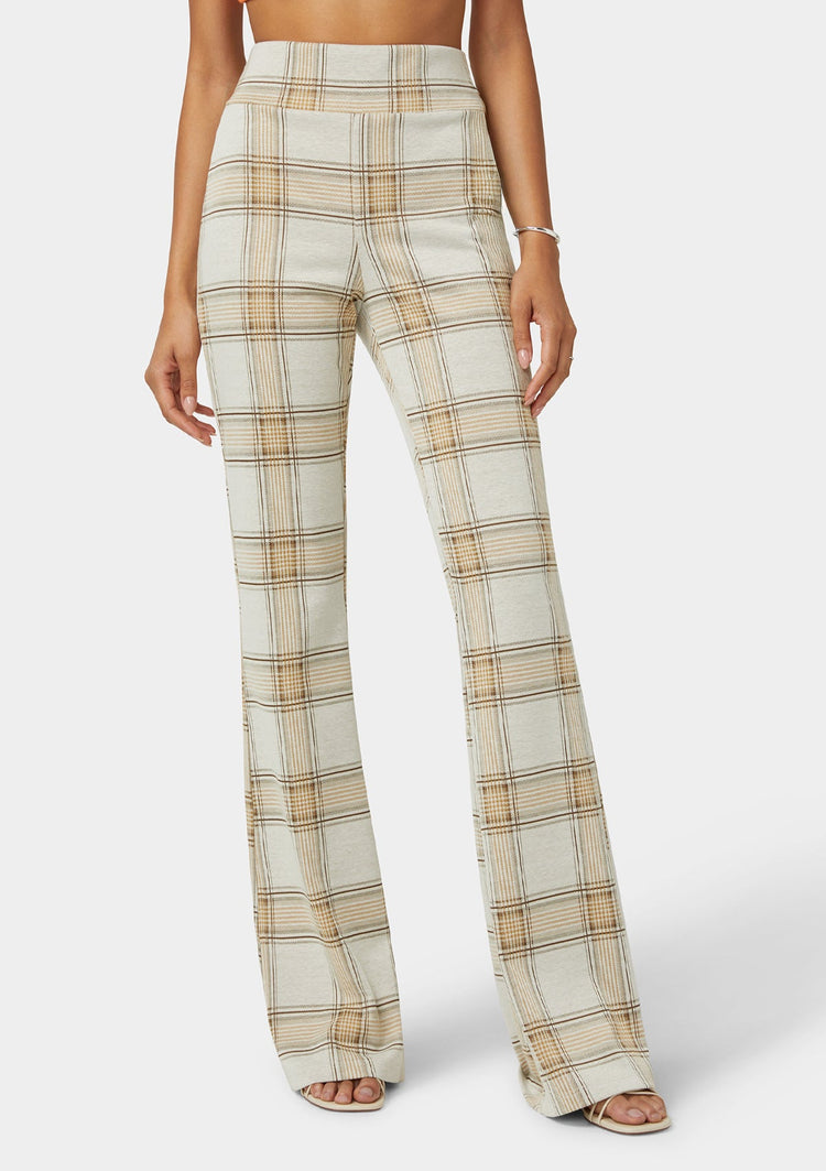 Multi Plaid Beige