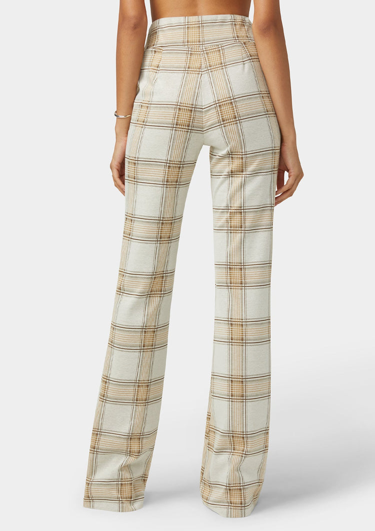 Multi Plaid Beige