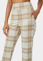 Multi Plaid Beige
