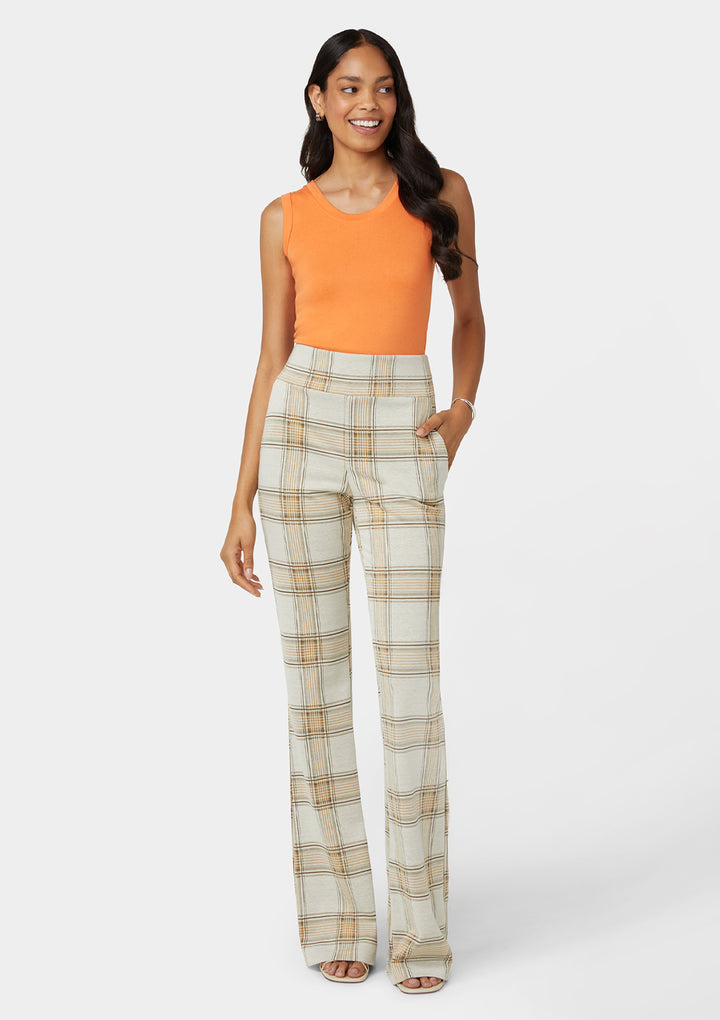 Multi Plaid Beige