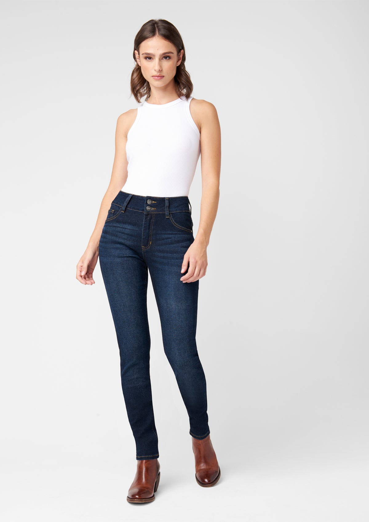 Tall Sabrina High Rise Jeans Alloy Apparel