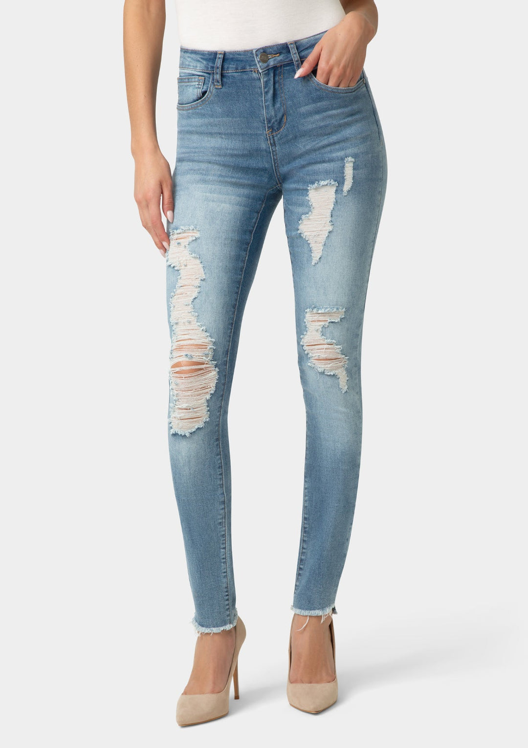 Dark Blue Vintage Wash