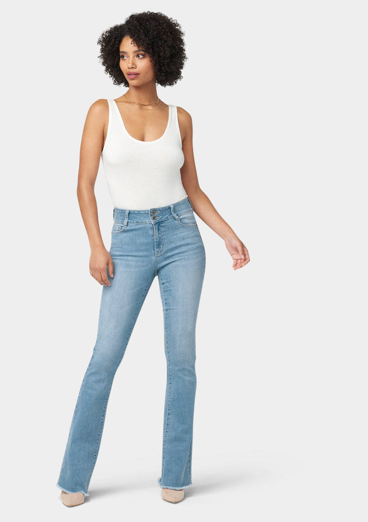 Tall Kellie Mid Rise Bootcut Jeans