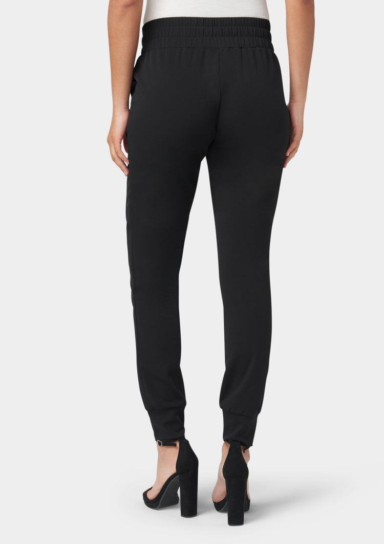 Tall Tianna Tie Waist Crepe Joggers