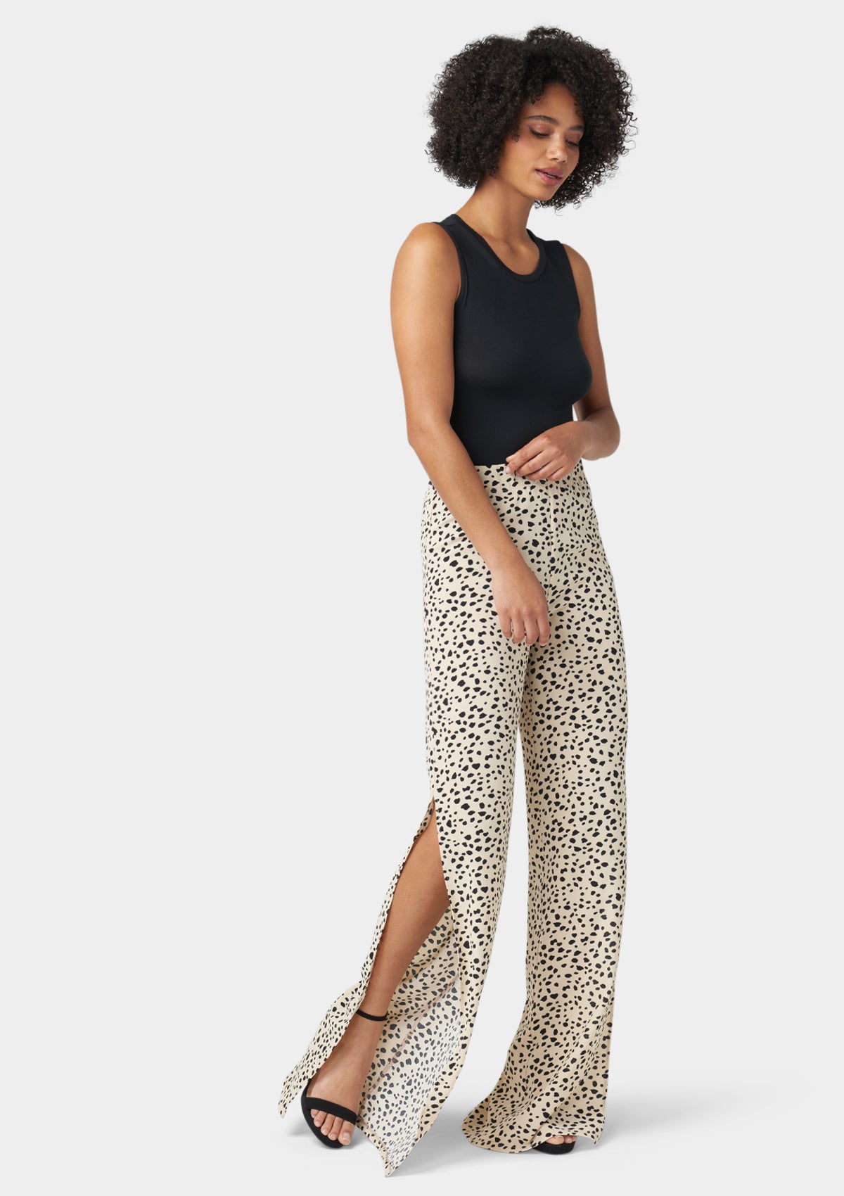 Jadyn Multi Deity Print Twill Pant – FINESSE