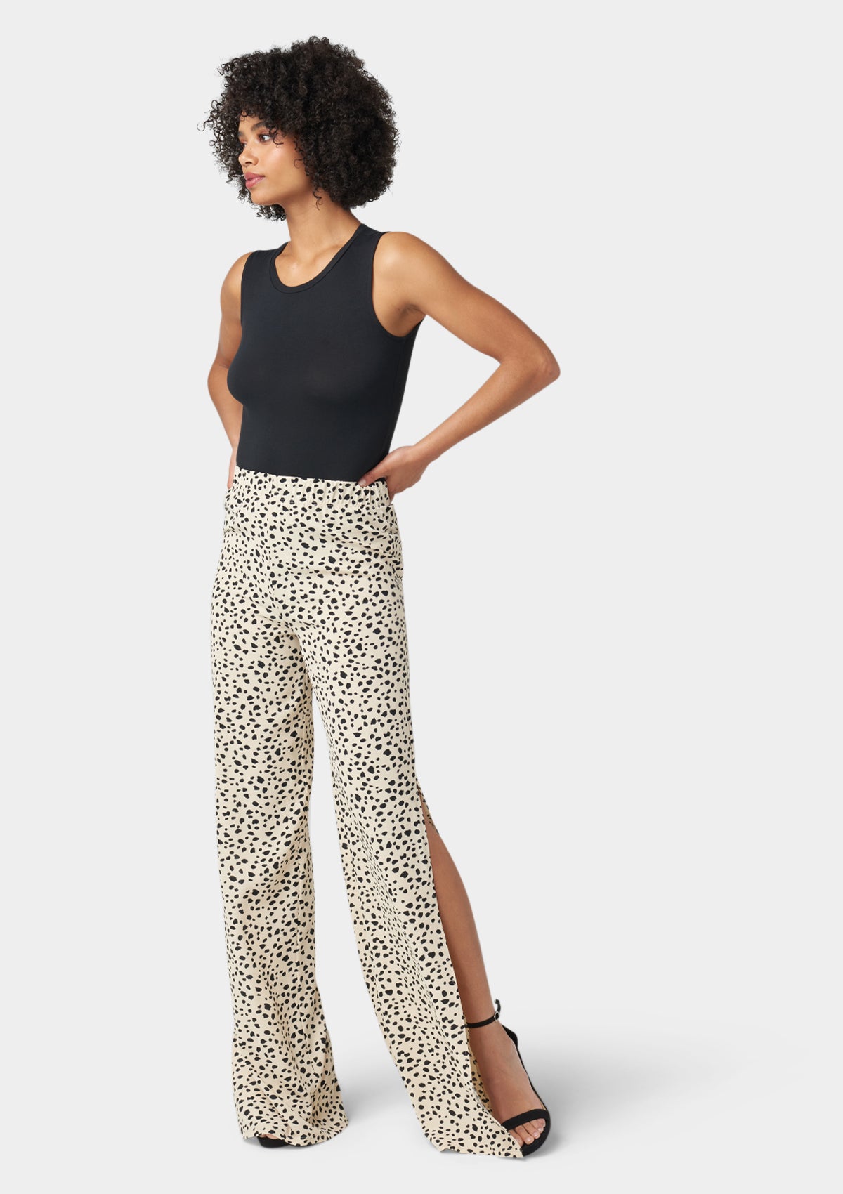 パンツ Leopard Bootcut Pants (KHAKI GRAY) パンツ Leopard Bootcut Pants (KHAKI GRAY) Leopard Bootcut