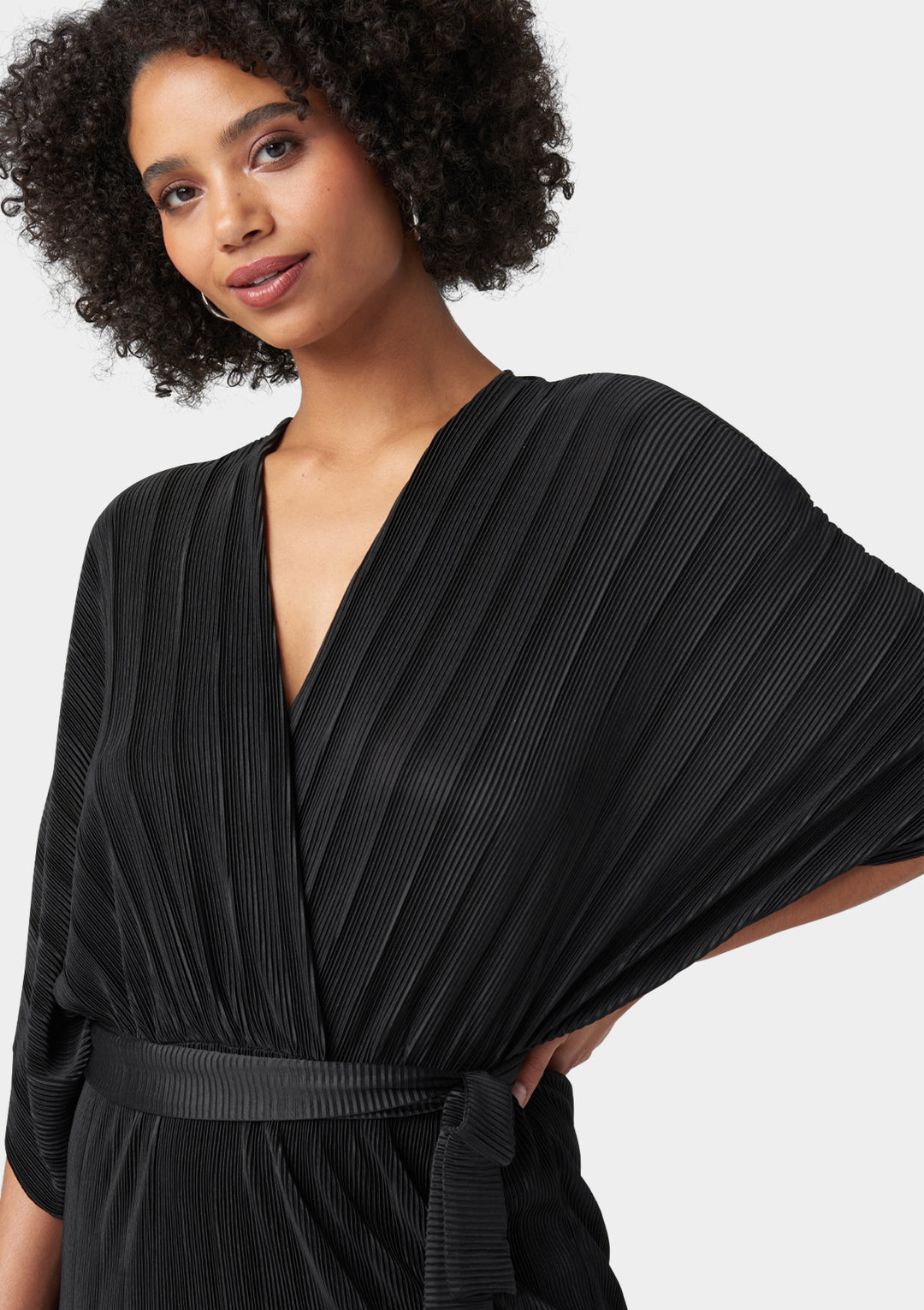 Tall Valerie Pleated Midi Dress