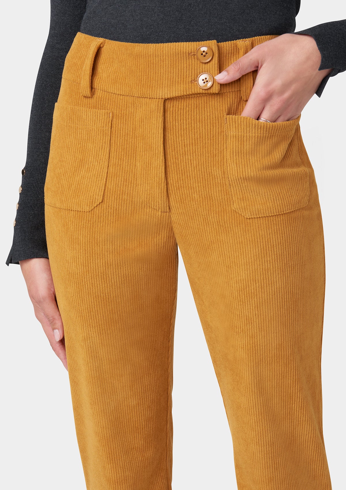 Tall Kingston Corduroy Flare Pant – Alloy Apparel