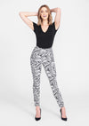 White Zebra Print