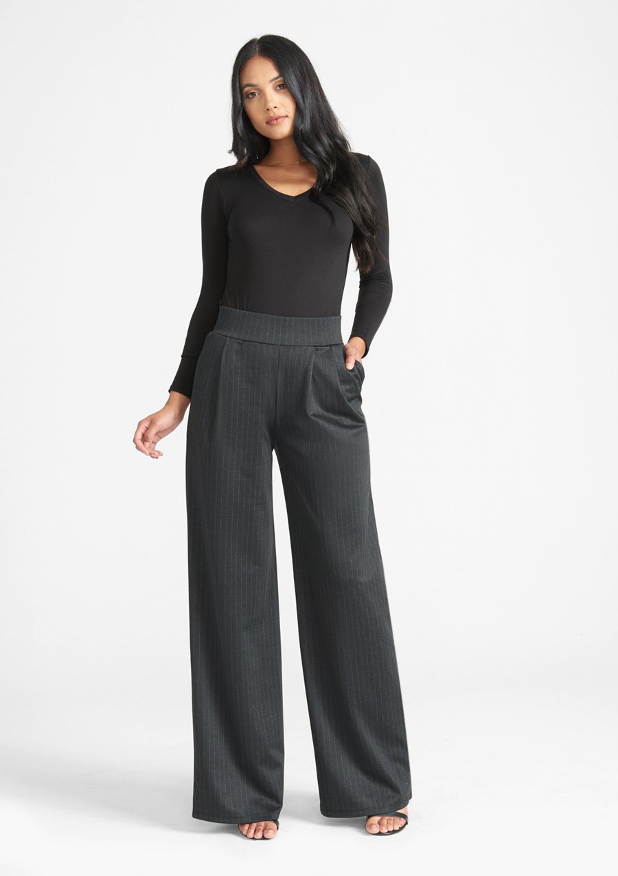 Black Pinstripe