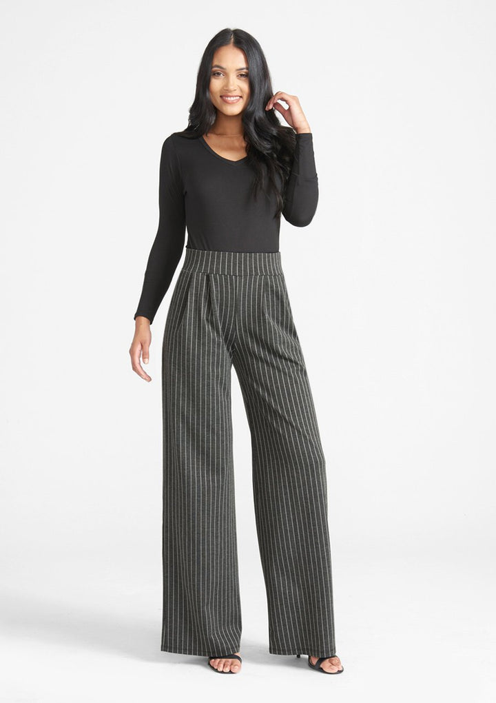 Charcoal Grey Stripe