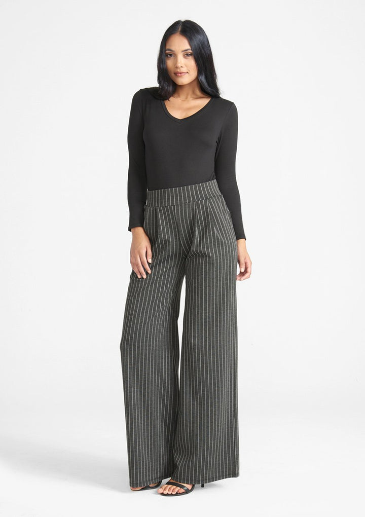 Charcoal Grey Stripe