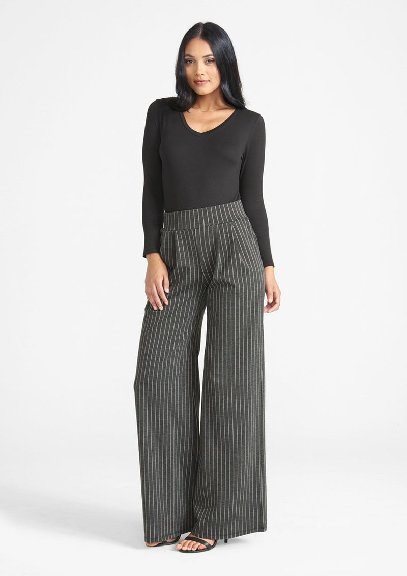 Charcoal Grey Stripe