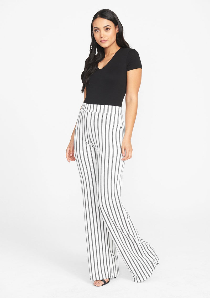 Ivory/Black Stripe