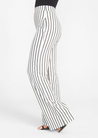 Ivory/Black Stripe