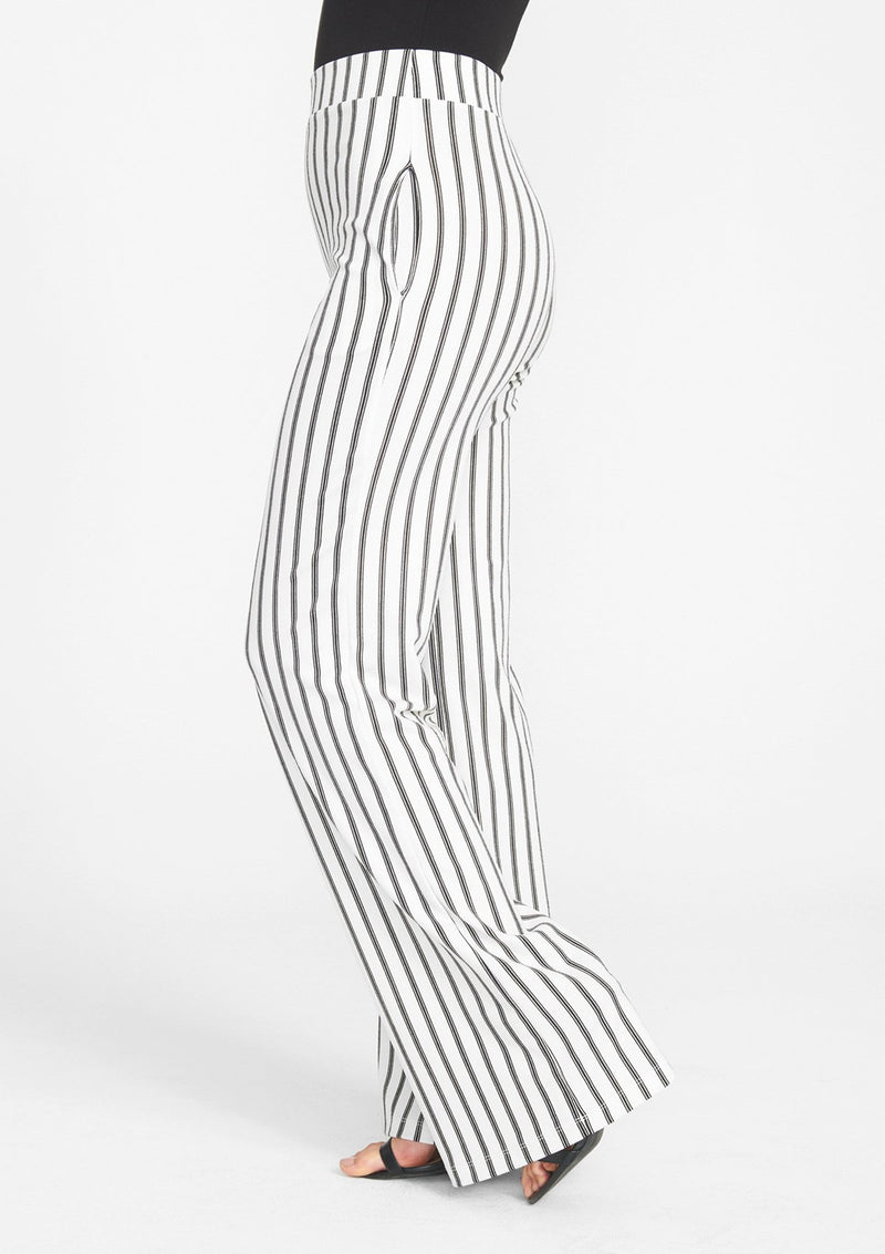 Ivory/Black Stripe