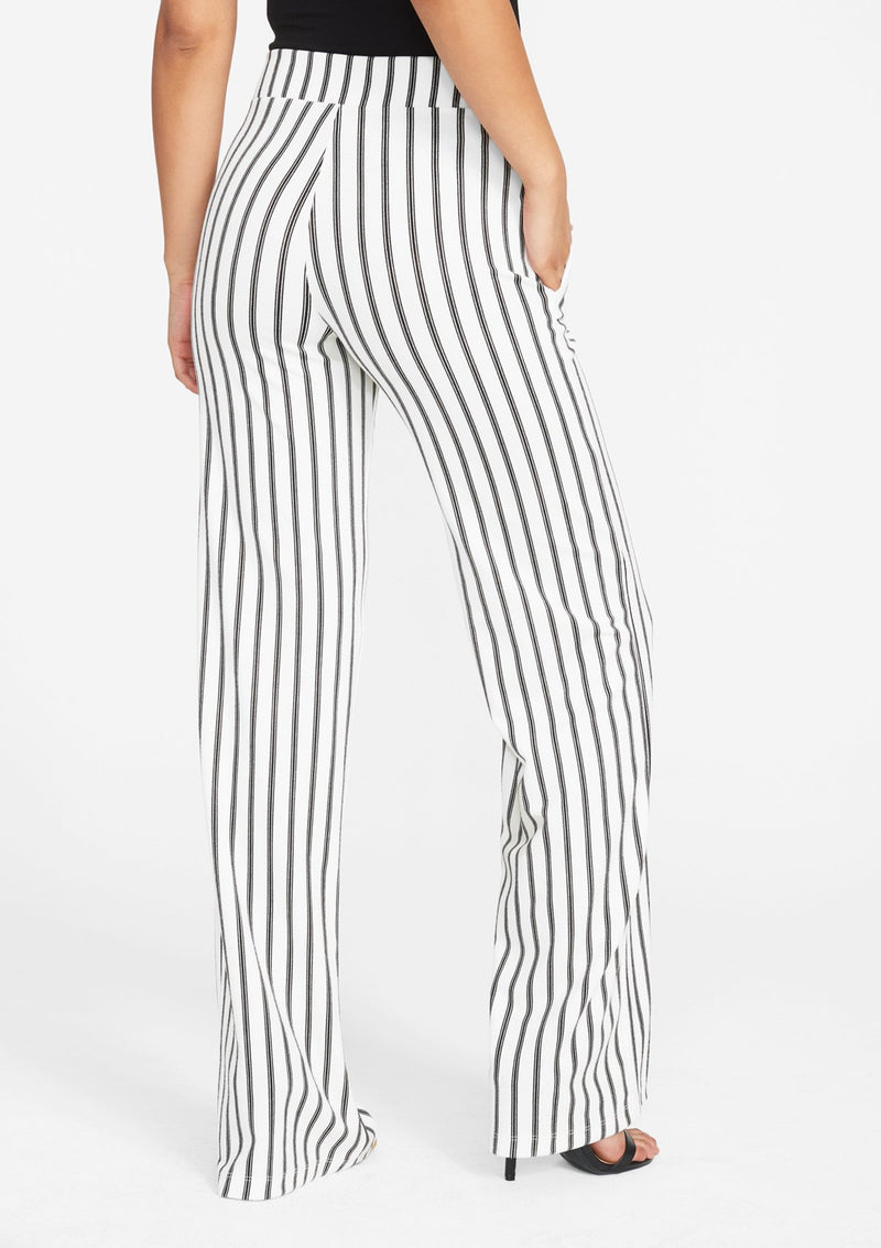 Ivory/Black Stripe
