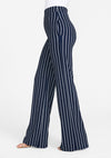 Navy Ivory Stripe