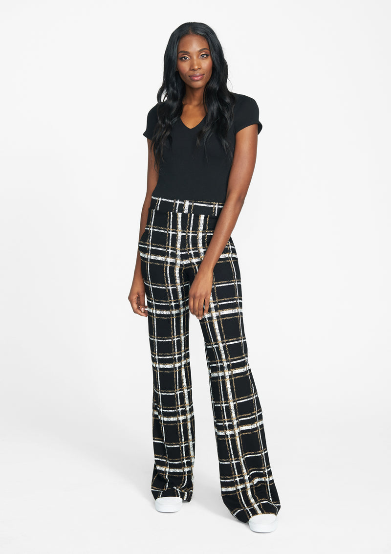 Black Broken Plaid