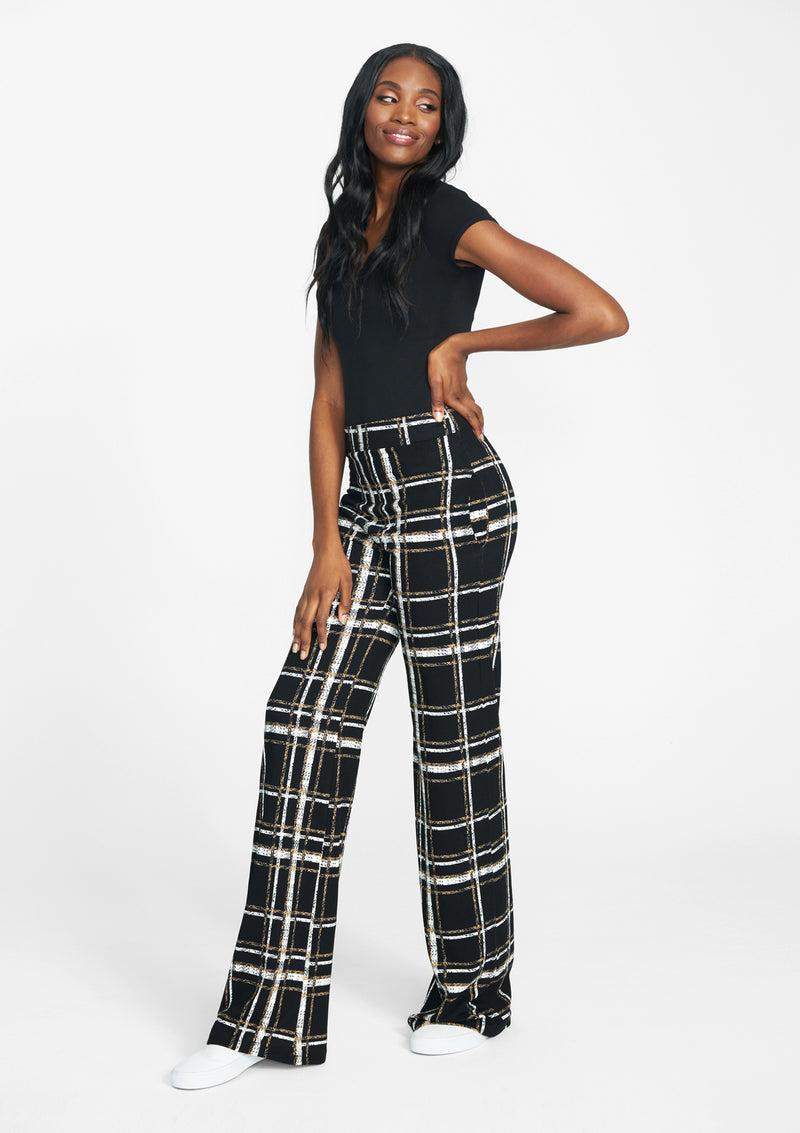 Black Broken Plaid