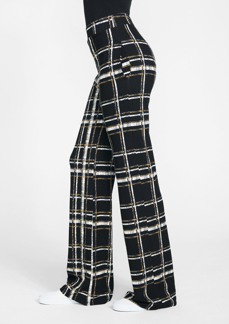 Black Broken Plaid