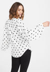 Ivory Black Dot