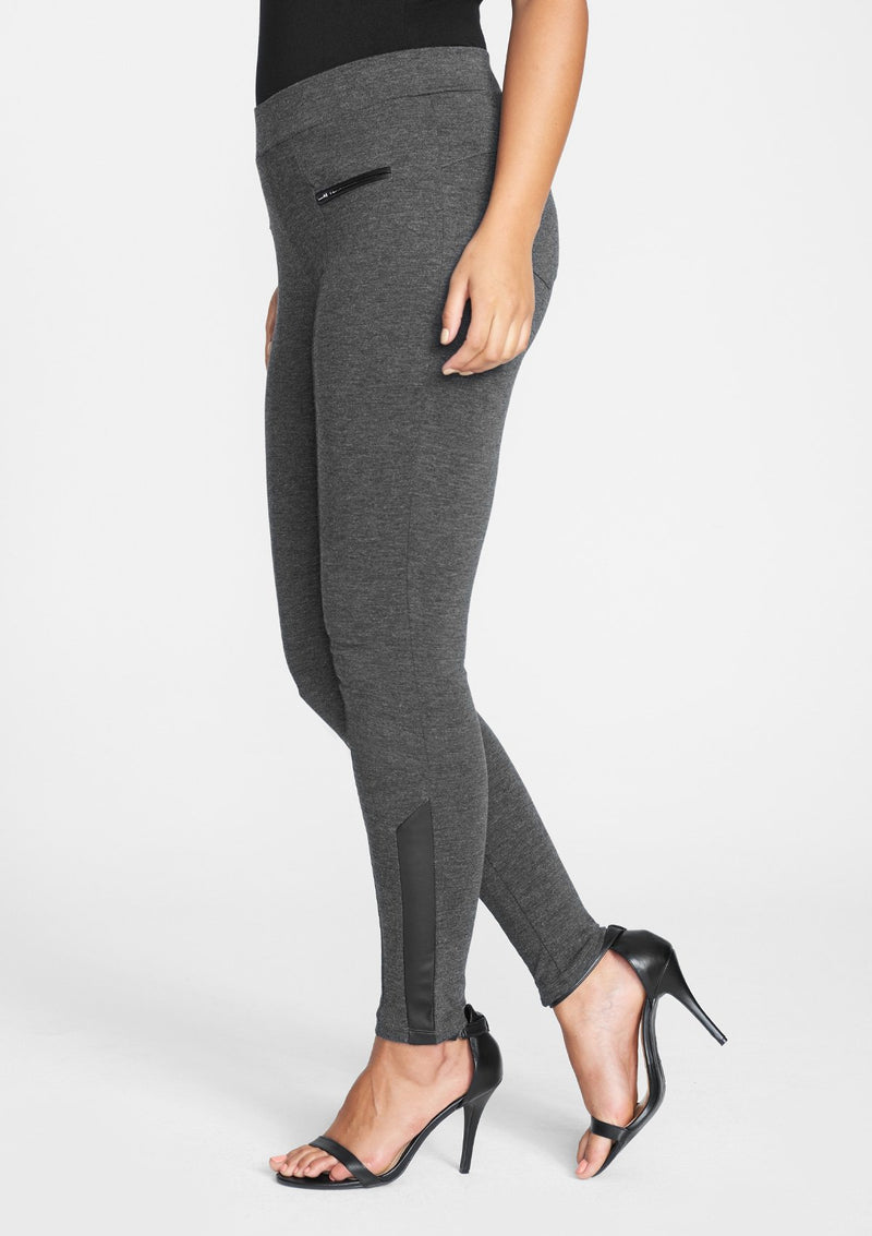 Heather Charcoal Grey