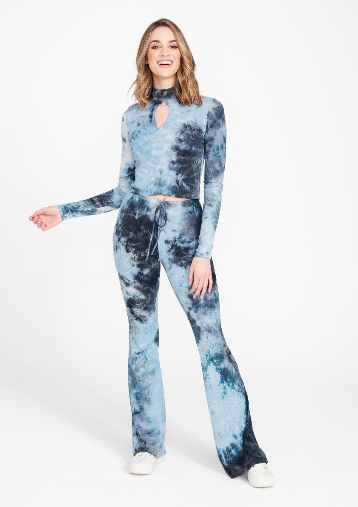 Blue Tie Dye