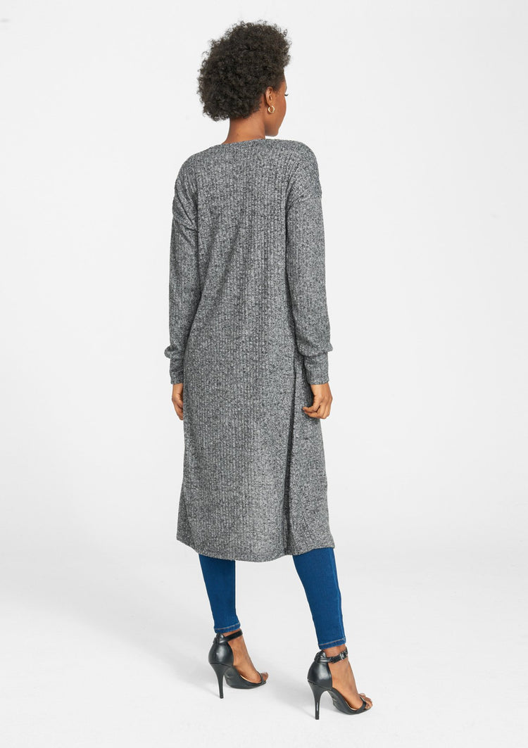 Heather Charcoal Grey