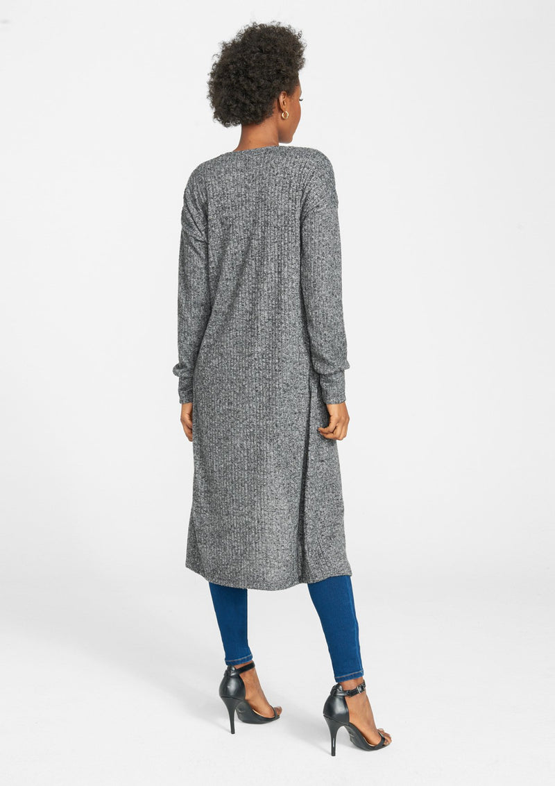 Heather Charcoal Grey