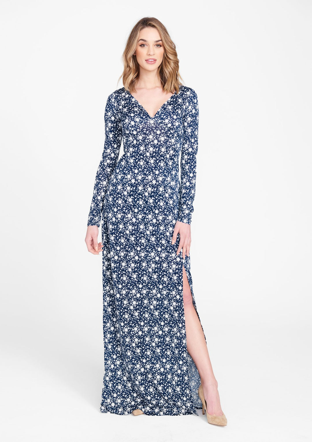 alloy maxi dress Tall Maxi Slit Dress