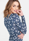 Navy Print