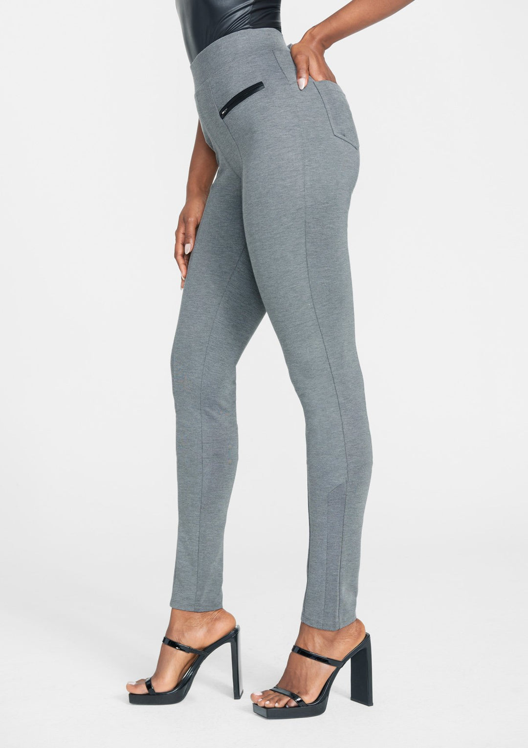 Heather Charcoal Grey