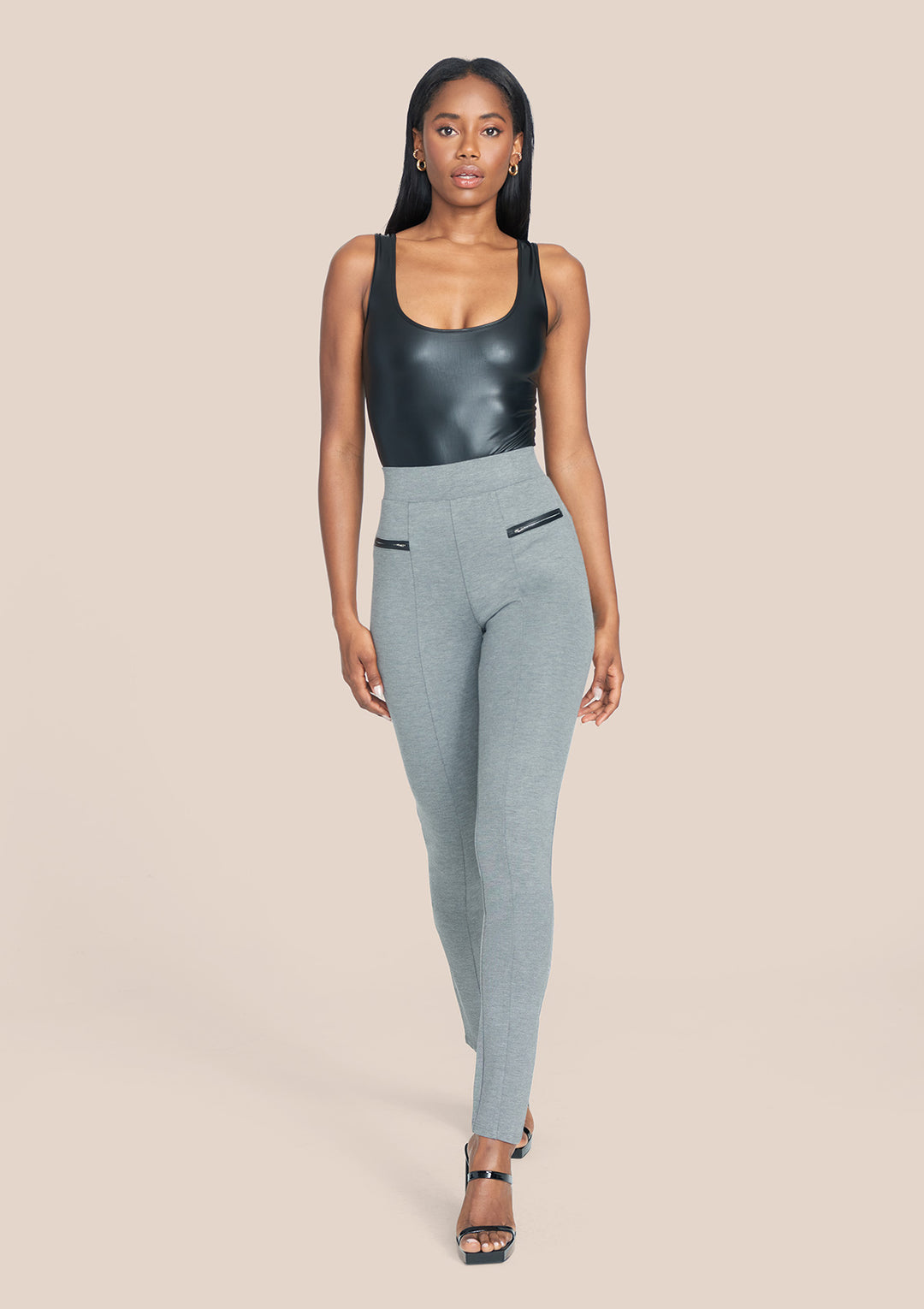 Heather Charcoal Grey