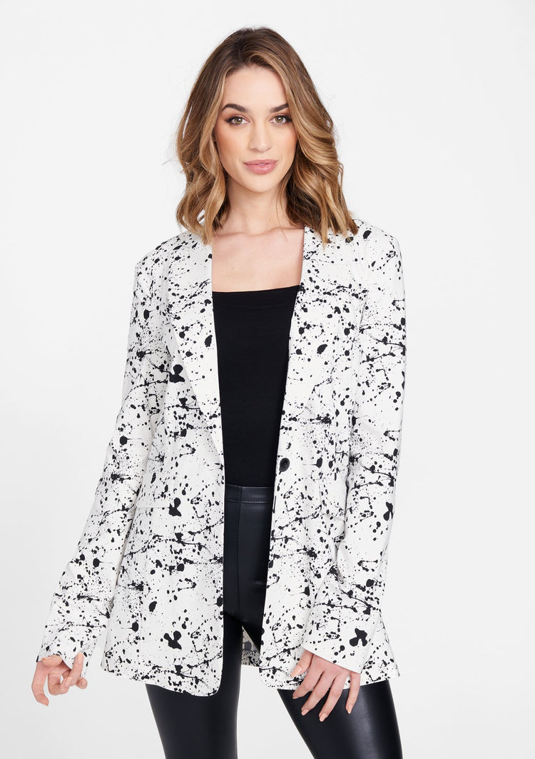 Paint Splatter White