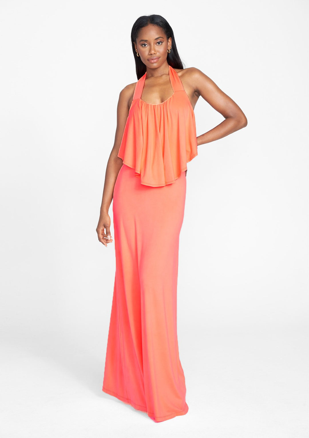 Tall Mya Halter Maxi Dress Alloy Apparel Tall Mya Halter Maxi Dress Alloy Apparel