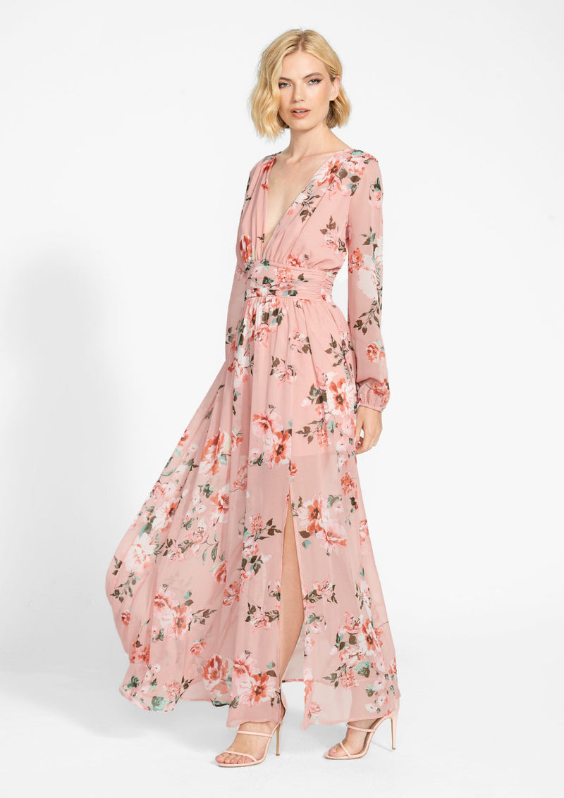 Mauve Floral Print