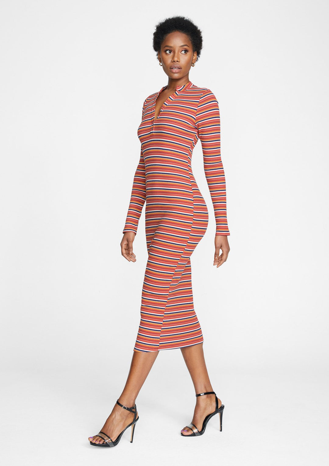 henley midi dress Tall Hannah Henley Midi Dress – Alloy Apparel