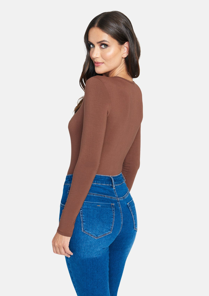 Alloy Basics Tall Long Sleeve Bodysuit Alloy Apparel