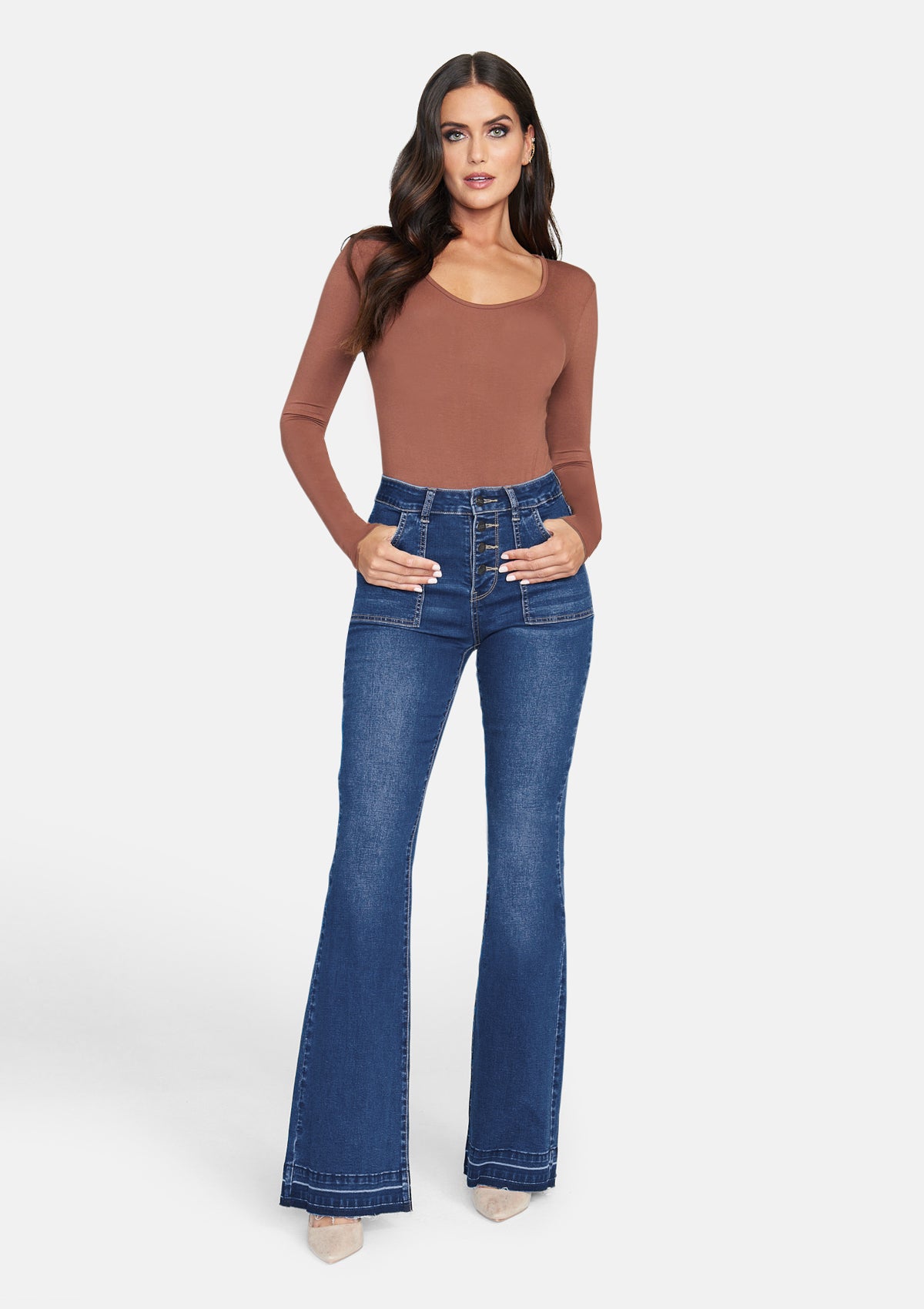 Alloy Basics Tall Long Sleeve Bodysuit Alloy Apparel