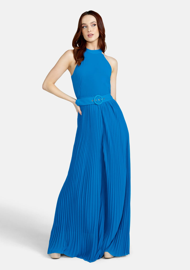 Tall Zandaya Pleated Wide Leg Jumpsuit – Alloy Apparel