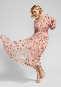 Mauve Floral Print